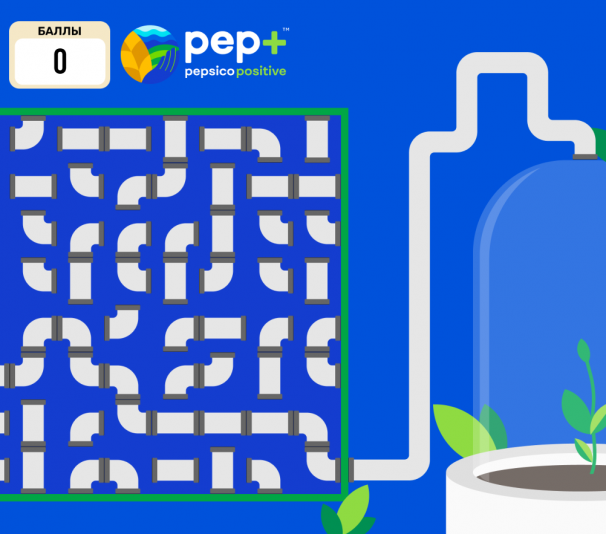 Игра-головоломка для имиджевой геймификации PepsiCo